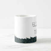 Mädchen Wollte einfach, Sonne zu haben Kaffeetasse (Mittel)