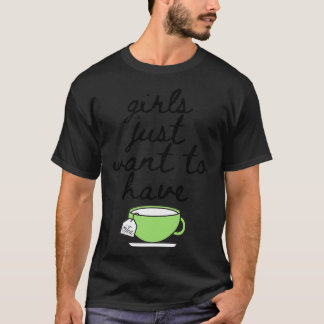 Mädchen Wollte einfach, Tee Lover Tasse Cup trinke