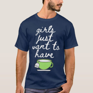Mädchen Wollte einfach, Tee Lover Tasse Cup trinke