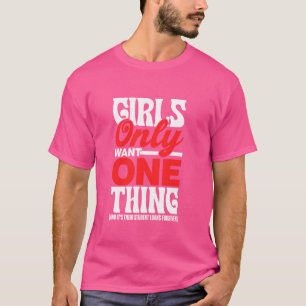 Mädchen Wollte nur eine Sache Student Darlehen Mam T-Shirt
