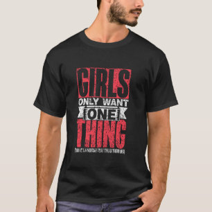 Mädchen Wollte nur einen Spiegel, der ihnen sagt, T-Shirt