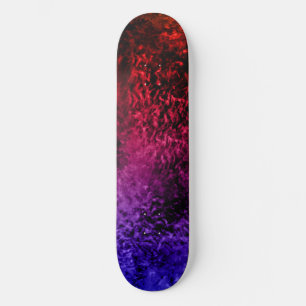 Mädchen zacken, Blau, lila farbiges ½ 8" Skateboard