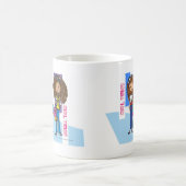 Mädchen-Zeit Kaffeetasse (Mittel)