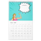 Mädchen Zitate bearbeitbarer Kalender  (Mär 2027)