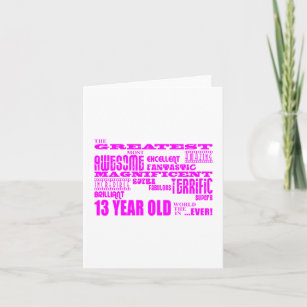13 Jahrige Karten Zazzle De