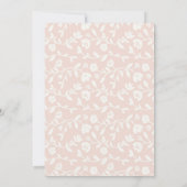 Mädchen zum ersten Geburtstag einladen, Peter Kani Einladung (Rückseite)