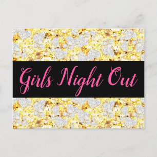 MÄDCHENABEND POSTKARTE