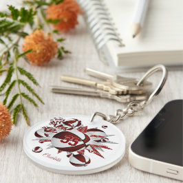 Mädchenbällchen Schlüsselanhänger