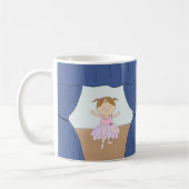 Mädchenballerina Kaffeetasse (Links)