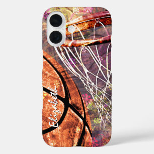 Mädchenbasketball iPhone 16 Hülle