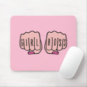 Mädchenchef-Frauhände Mousepad (Mit Mouse)