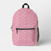 Mädchenclub Bedruckter Rucksack (Vorderseite)