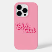 Mädchenclub Case-Mate iPhone Hülle (Rückseite)