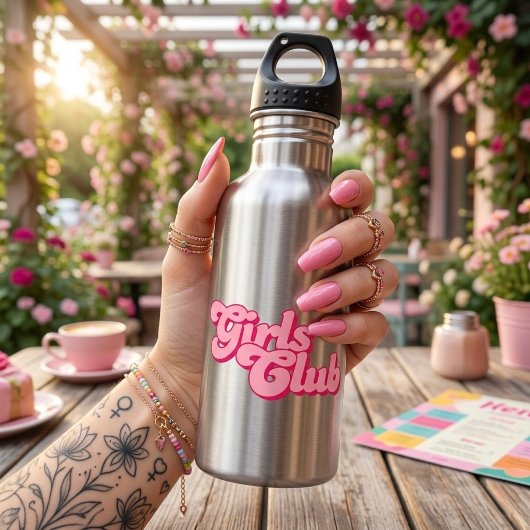 Mädchenclub Edelstahlflasche