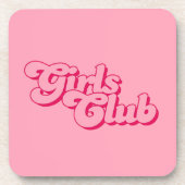 Mädchenclub Getränkeuntersetzer (Vorderseite)