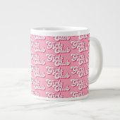Mädchenclub Jumbo-Tasse (Vorderseite Rechts)