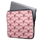 Mädchenclub Laptopschutzhülle (Vorderseite Links)