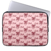 Mädchenclub Laptopschutzhülle (Vorderseite)