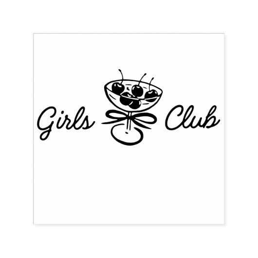 Mädchenclub Permastempel (Design)