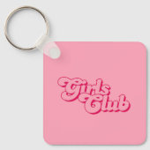 Mädchenclub Schlüsselanhänger (Vorderseite)