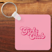 Mädchenclub Schlüsselanhänger (Vorderseite)