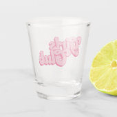 Mädchenclub Schnapsglas (Rückseite)
