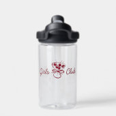 Mädchenclub Trinkflasche (Rückseite)