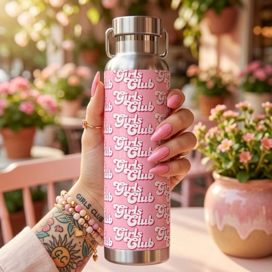 Mädchenclub Trinkflasche