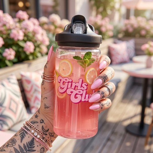 Mädchenclub Trinkflasche