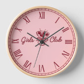 Mädchenclub Uhr (Vorderseite)