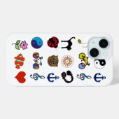 Mädchendesign Case-Mate iPhone Hülle (Rückseite (Horizontal))
