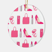 Mädchendesign Keramikornament (Links)