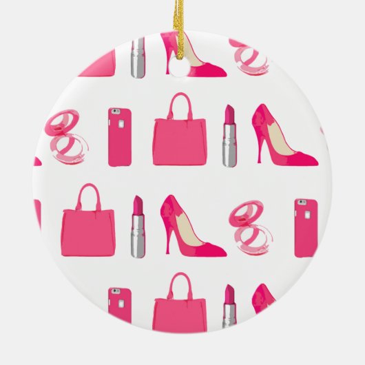 Mädchendesign Keramikornament (Hinten)