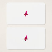 Mädchendesign, leichtes Gold, purpurpurrot (Vorne & Hinten)