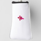 Mädchendesign, leichtes Gold, purpurpurrot Golf Headcover (Rotieren 90)