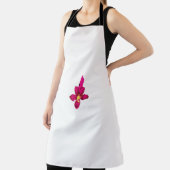 Mädchendesign, leichtes Gold, purpurpurrot Schürze (InSitu)