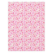 Mädchendusche Party Pink Tablecloth Tischdecke (Vorderseite)