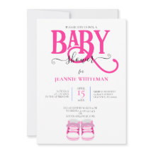 MÄDCHENDUSCHE, PINK-HINTERN, PINKTYPOGRAFIE