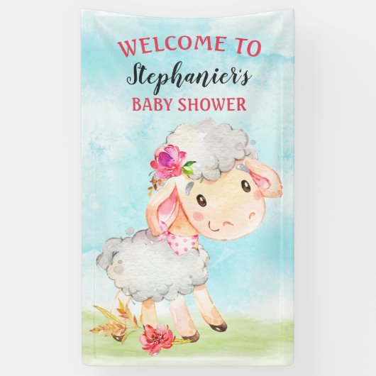 Mädchenduschenfarm Banner (Vertikal)