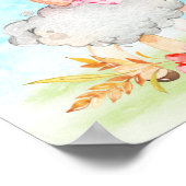 Mädchenduschenfarm Poster (Ecke)