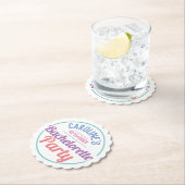 Mädchenfeier eines Junggeselinnen-Abschieds Untersetzer (Vor Ort)