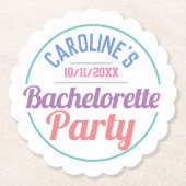 Mädchenfeier eines Junggeselinnen-Abschieds Untersetzer (Vorderseite)