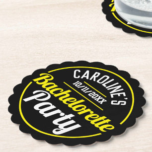 Mädchenfeier eines Junggeselinnen-Abschieds Untersetzer