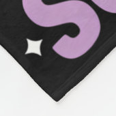 Mädchenfußball _1  fleecedecke (Ecke)