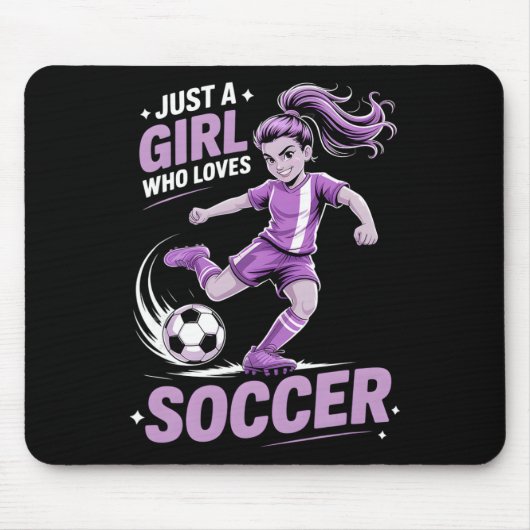 Mädchenfußball _1  mousepad (Vorne)