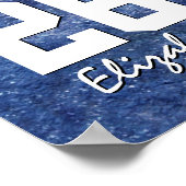 Mädchenfußball-Gedenkmannschaft Ende der Saison Poster (Ecke)