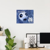 Mädchenfußball-Gedenkmannschaft ihren Namen Poster (Heimbüro)