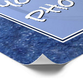 Mädchenfußball macht Foto-Gedenkfeier Poster (Ecke)