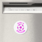 Mädchenfußball Magnet (In Situ (Geschirrspüler))