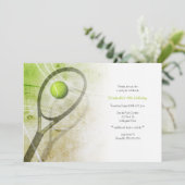 MädchenGeburtstagsparty Einladung (Stehend Vorderseite)